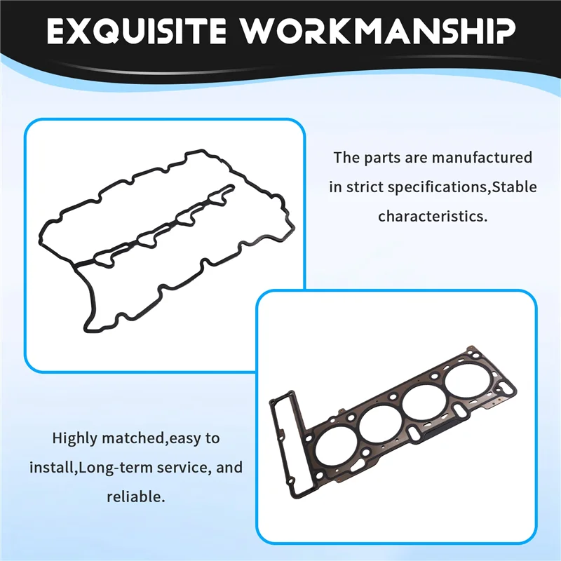 

6640100001 Car Engine Overhaul Gasket Kit Rebuilding Kits For Ssangyong Actyon Kyron 2.0 Rexton +D20DT 6640160000