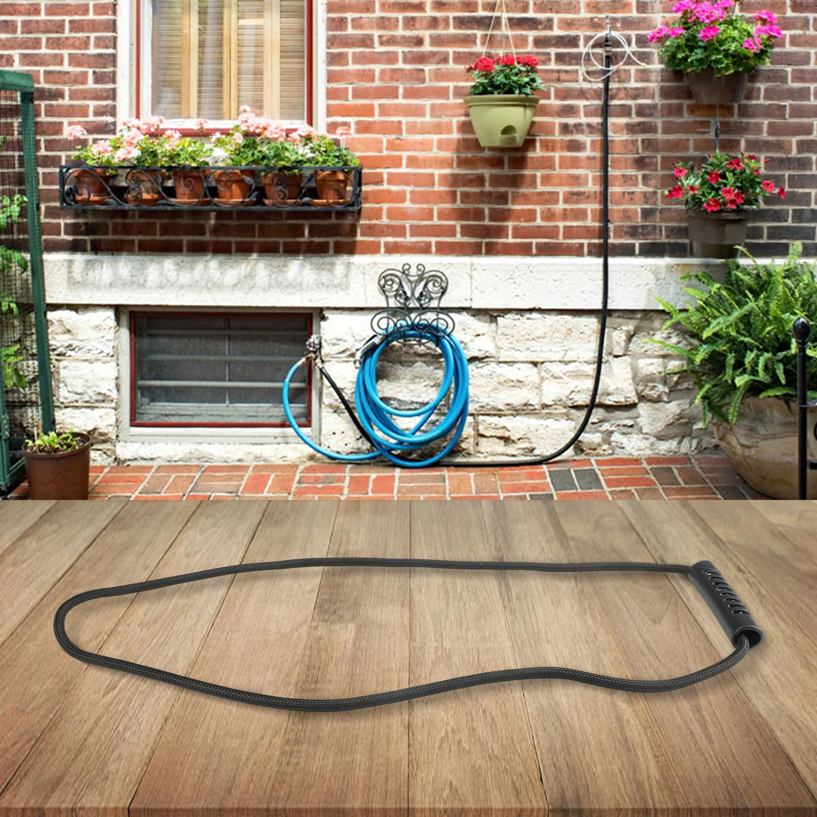 12*10*2cm Cable Storage Straps Hanging Handle Straps Compact Transport Long-lasting Performance Reducing Clutter