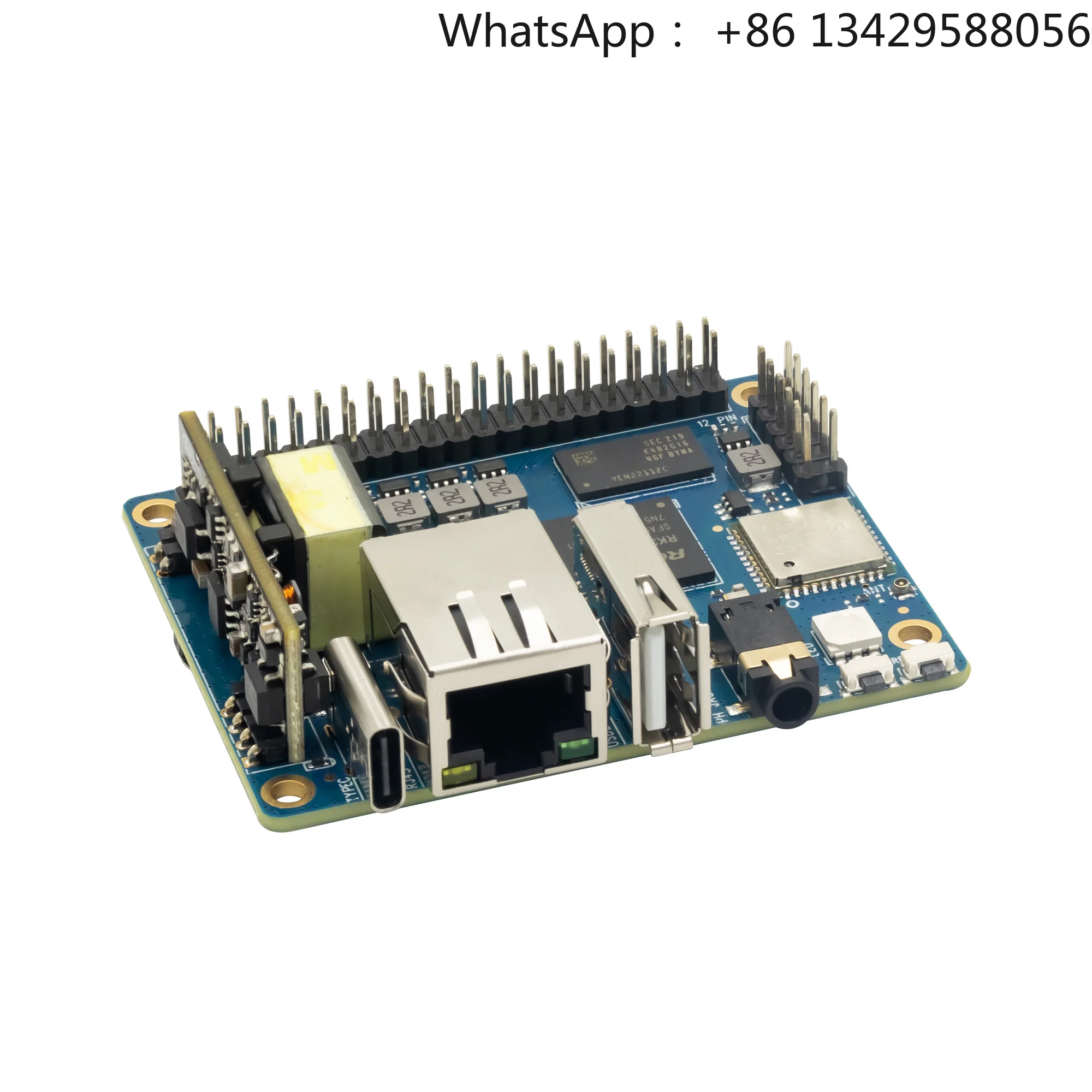 Banana Pi BPI-P2 Pro Rockchip Rk3308 64bits Quad-core  Cortex-a35 With Poe Module 512m Ddr3 8g Emmc Support Wifi