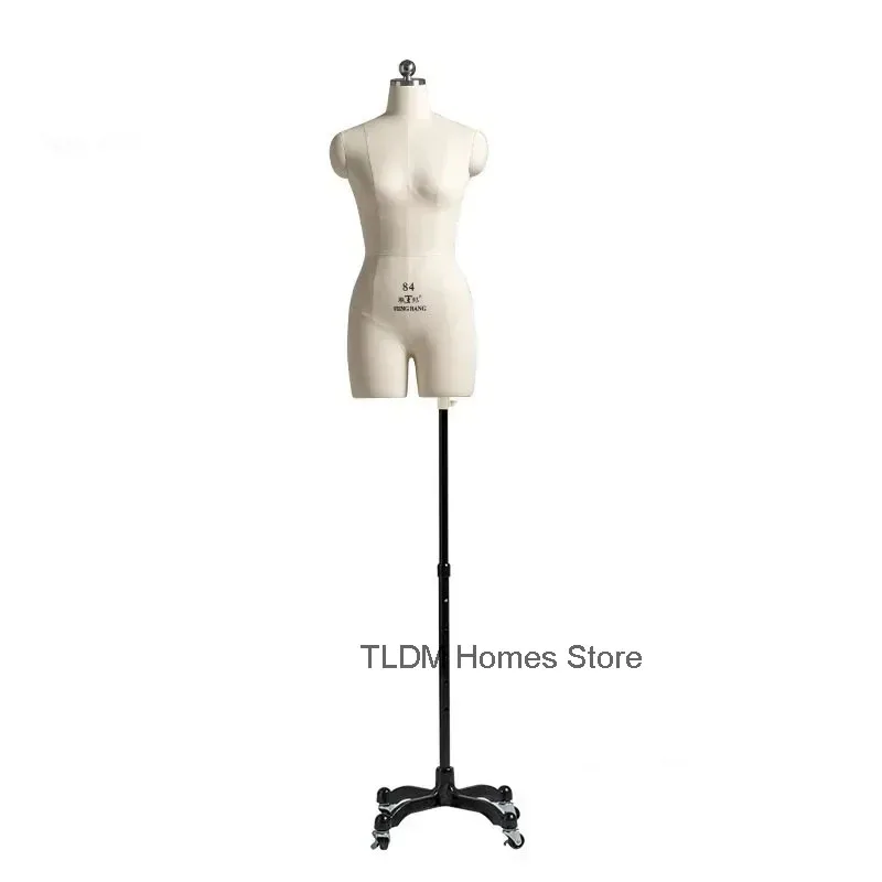 PU Foam Body Female Mannequins Pinnable Cotton Fabric Mannequin Clothing Design Dress Display Stands Can Be Pined Model