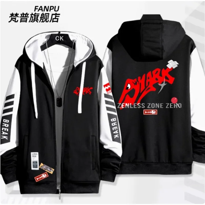 

20151123 аниме Zenless Zone Zero Ellen Joe толстовка с капюшоном косплей осень зима мужское женское пальто свободная куртка топы