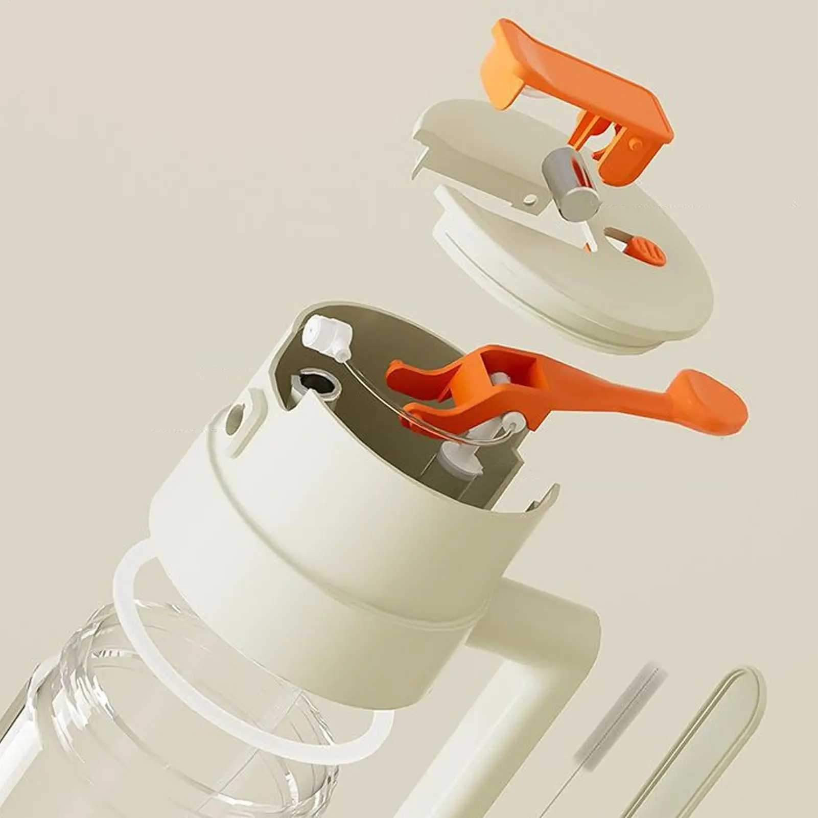 Oil Dispenser For Kitchen 650ml Leak-Proof Portion Control Dispenser Glass Olive Oil Bottle For Home Baking Apartment Grilling