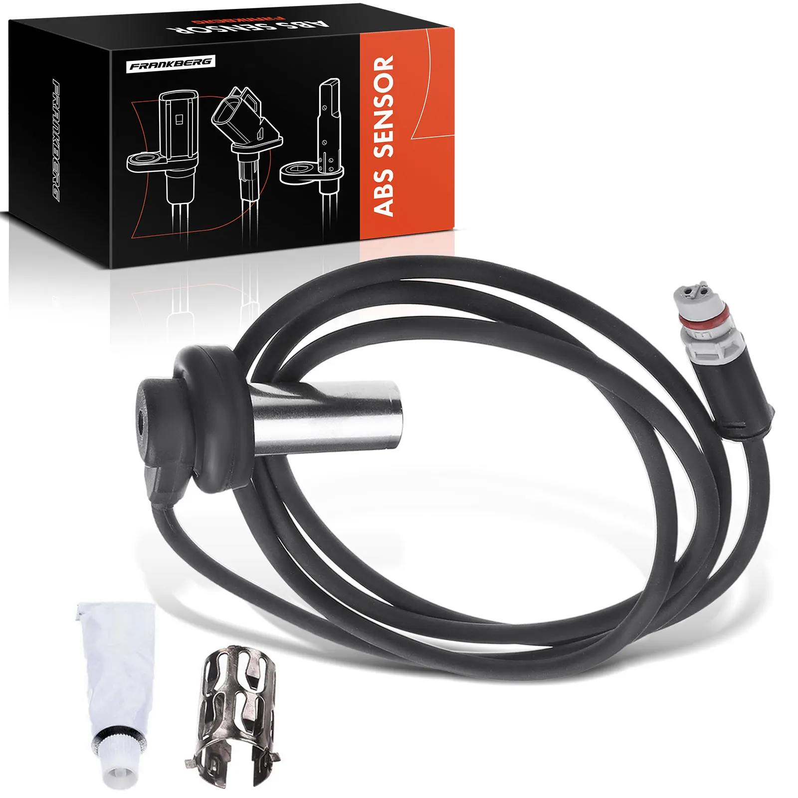 Frankberg 1x ABS-sensor vooras en achteras voor Iveco Daily IV Bus/Box/Flatbed 500342090
