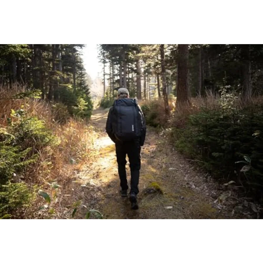 حقيبة ظهر للسفر من Roark Accomplice Mule 25L للرجال مقاومة للماء للمغامرة Daypack حقيبة ظهر للكمبيوتر المحمول 14 حقيبة ظهر شبكية بسحاب S