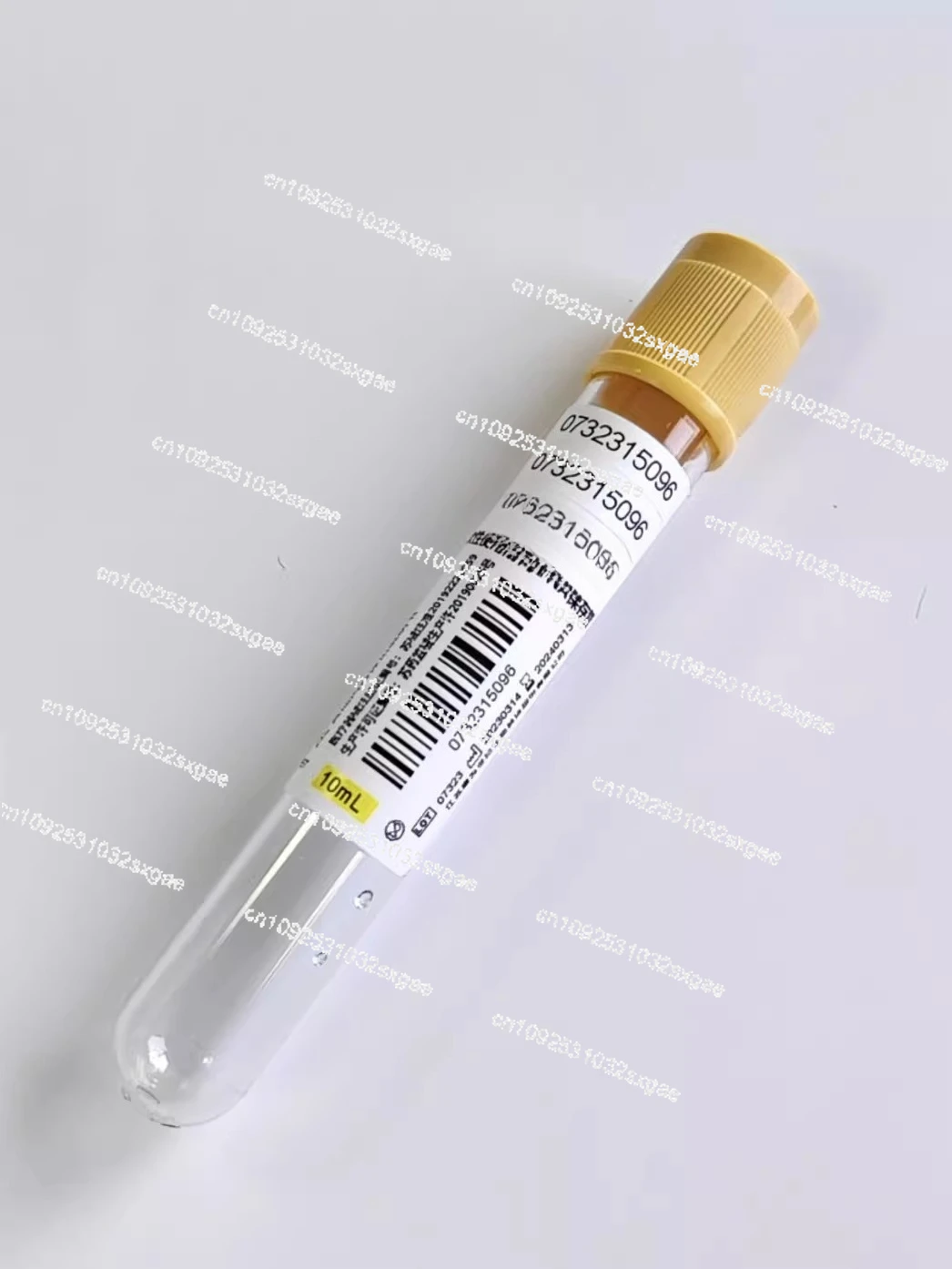 One-time free DNA preservation tube cfDNA blood collection tube non-invasive tube parent-child gene detection 10ml