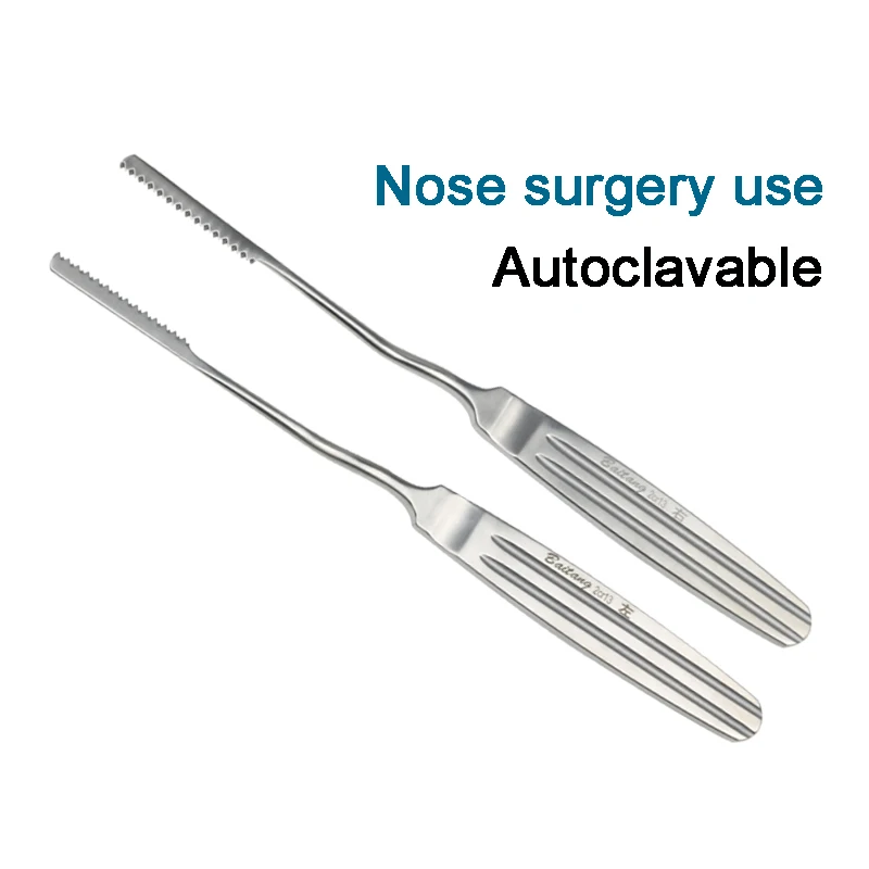 

1pcs 20cm Right Left Head Bone Files Nose Plastic Surgical Instrument Stainless Steel