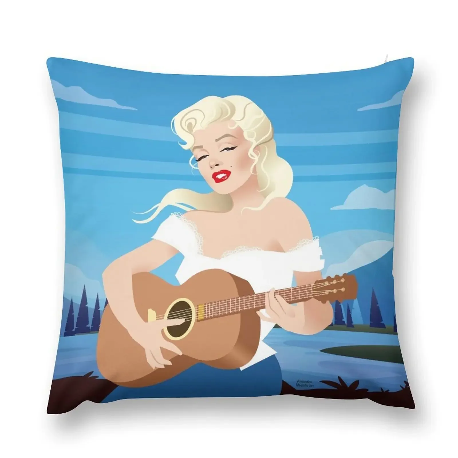 

River Throw Pillow Pillowcases For Pillows Pillow Case pillow