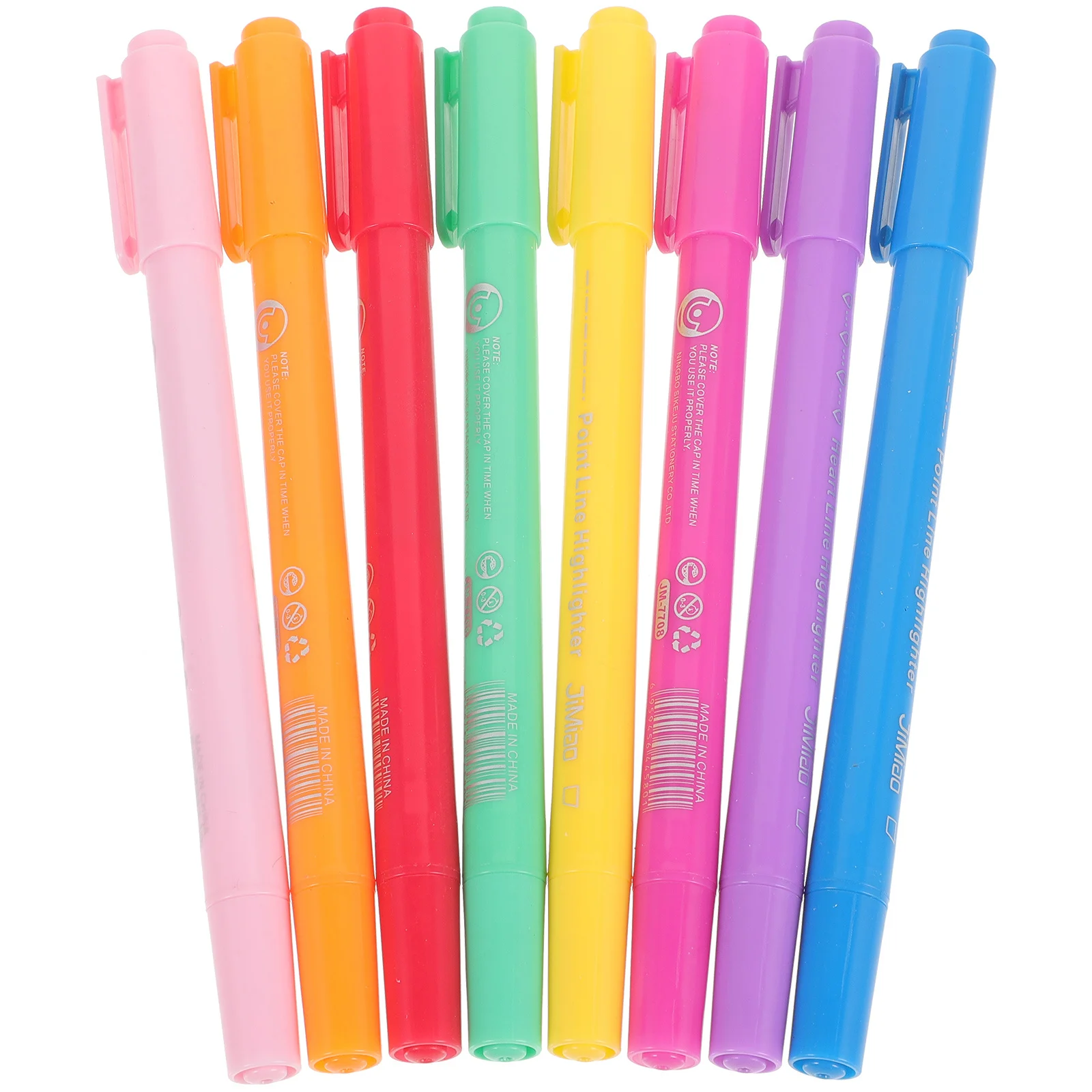 

8 Pcs Highlighters Pens Flower Shape Contour Scrapbook Dual Tip for Journaling Note Taking