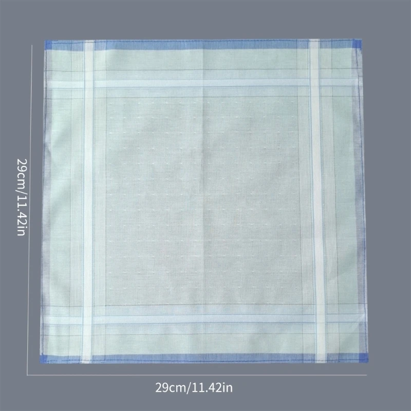 Serviette mouchoir uni, Bandanas doux, tissu carré unisexe, serviette sueur, 6 pièces, livraison directe