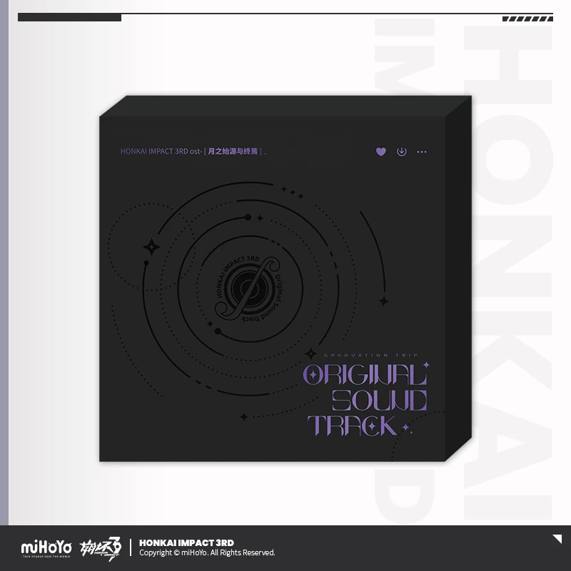 Pre-sale Model, Not Yet Published [Honkai Impact 3] The Origin and End of The Moon, Color Glue Gift Box