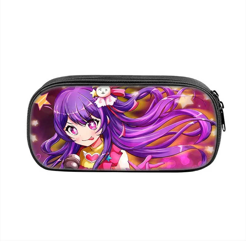 OSHI NO KO Hoshino Ai Pencil Pouch Student Pencil Storage Cute Stationery Akuamarin Rubii Kana Anime Back To School Supplies