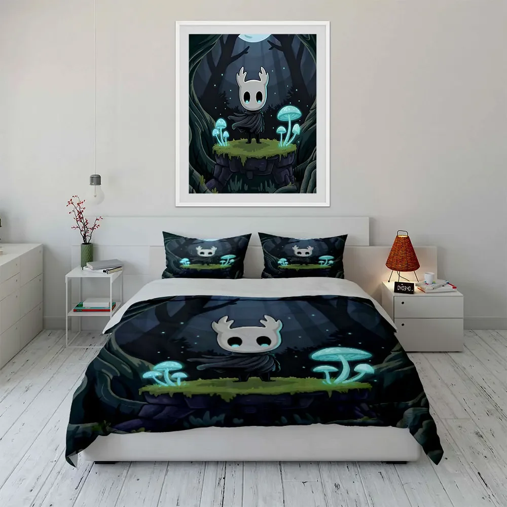 Cartoon Forest Adventure Decor Set Soft Comfortable Duvet Cover Bedding Set Included 1*Duvet Cover & 2*Pillowcases, gift