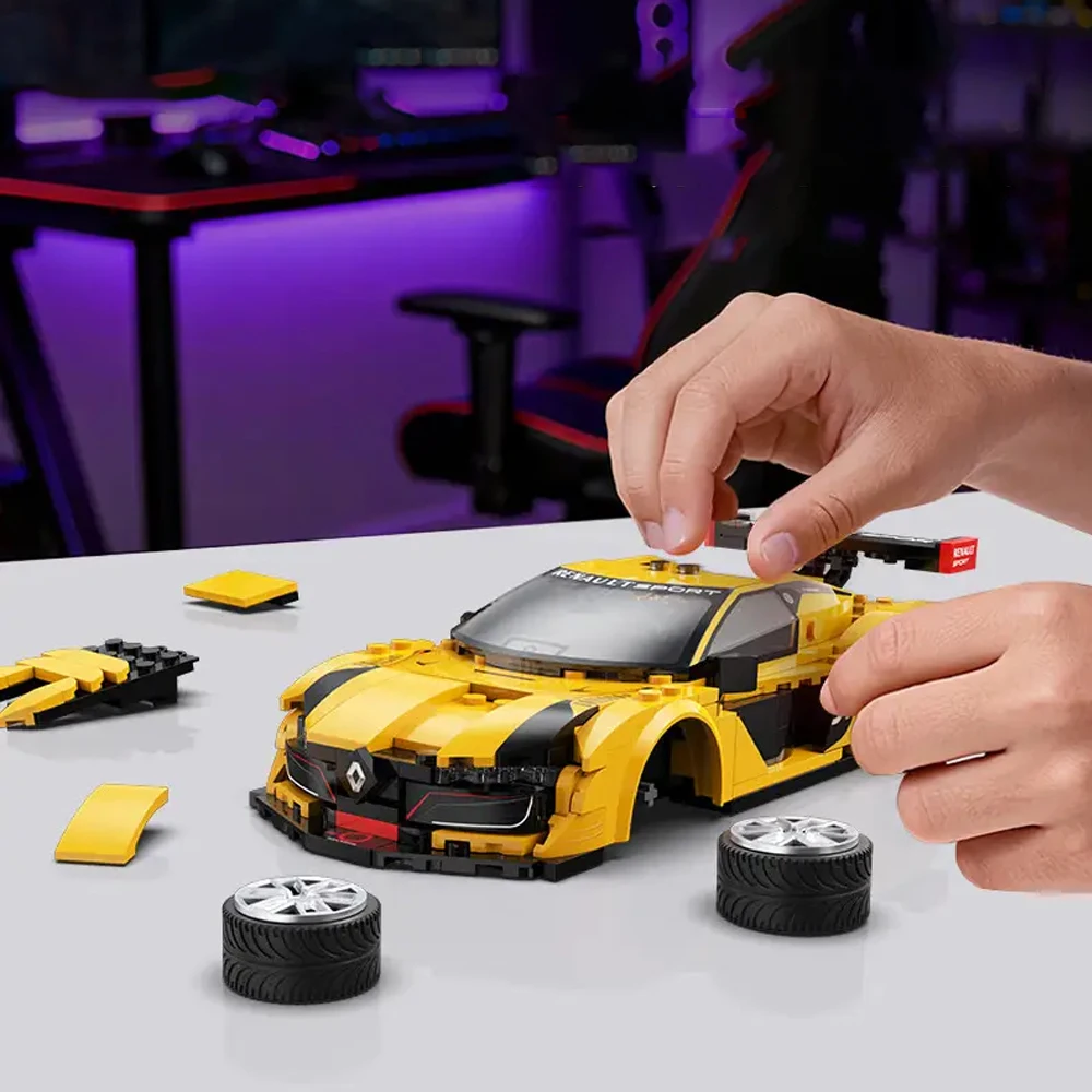 C51094-C51095 Blocchi di costruzione per auto da corsa di velocità Technik RC Speed Supercar Kit modello di veicolo sportivo Giocattoli creativi Ragazzi Adulti Regalo