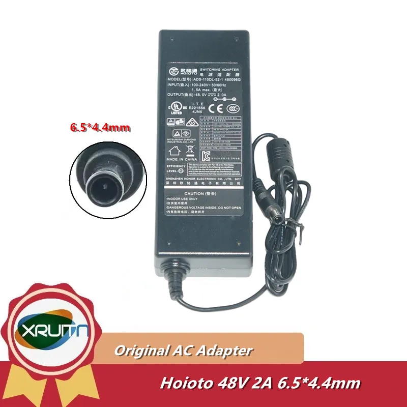 

Genuine OEM Hoioto ADS-110DL-52-1480096G 48V 2A Switching Adapter Charger For FLIR Digimerge DNR118 HD Security NVR Power Supply