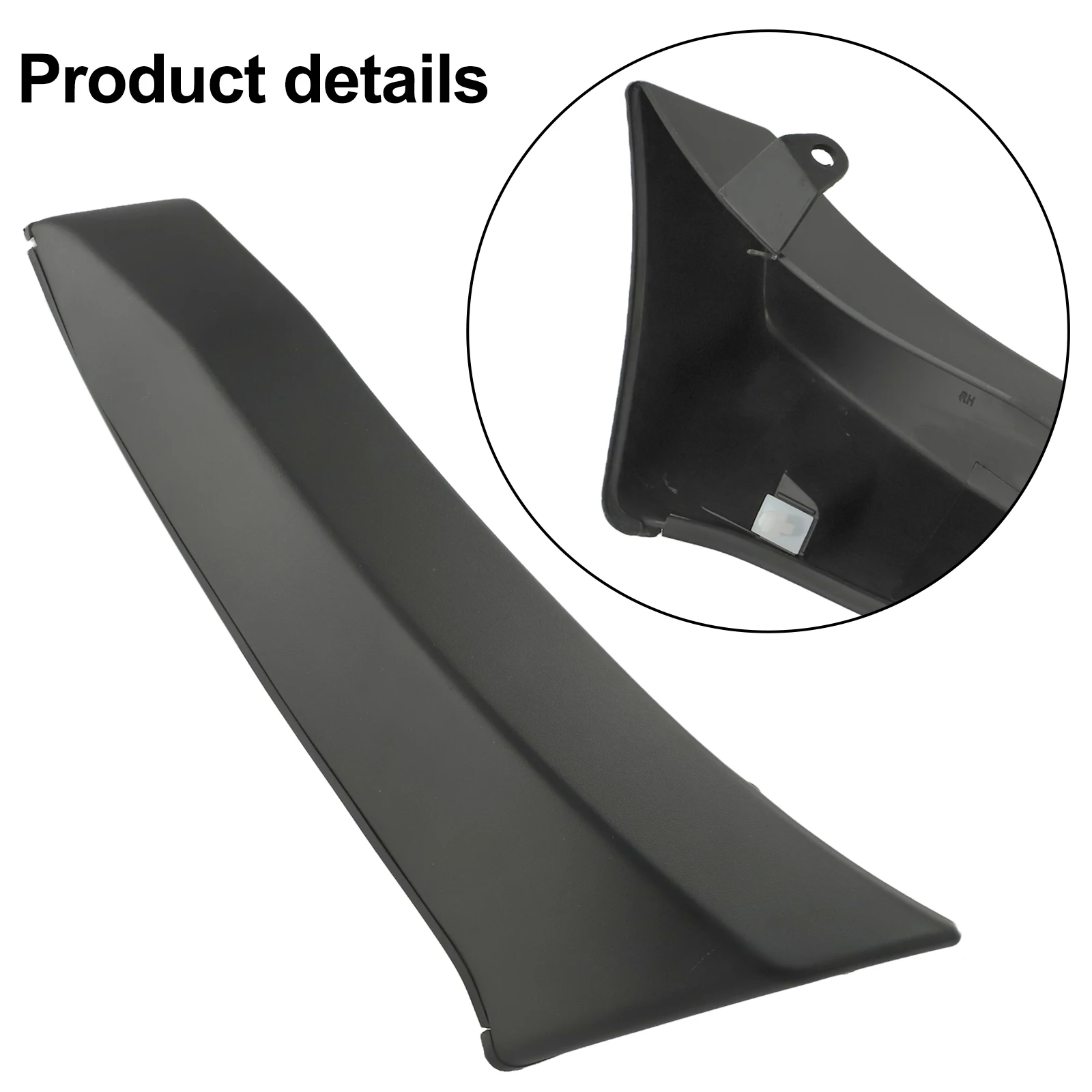 

Plastic Wheel Molding As Shown Passenger Side Molding OE Fitment Check Required Compatible With Jet Black Flares