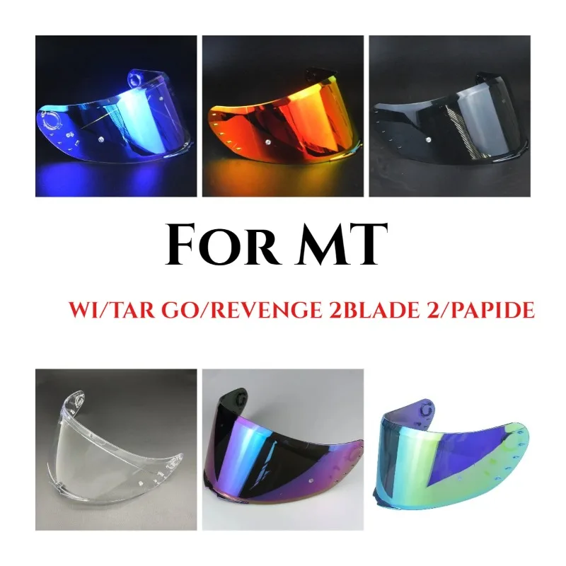 

1pcs Shield for MT-V-14 Helmet for MT Motorcycle Helmet Only for Model RAPID,RAPID PRO,BLADE 2 SV,REVENGE 2,TARGO Helmet Shield