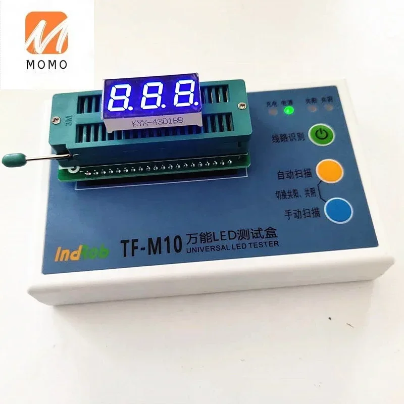 E-era electronic 7 seg tube testerlcd backlight display tool TF-M10 Led light testing equipment