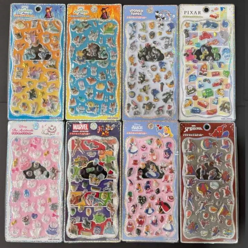 Kawaii 20pcs Japanese 3d Solid Relief Crystal Sticker Cute Diy Phone Case Decoration Children'S Waterproof Handbook Sticker Gift