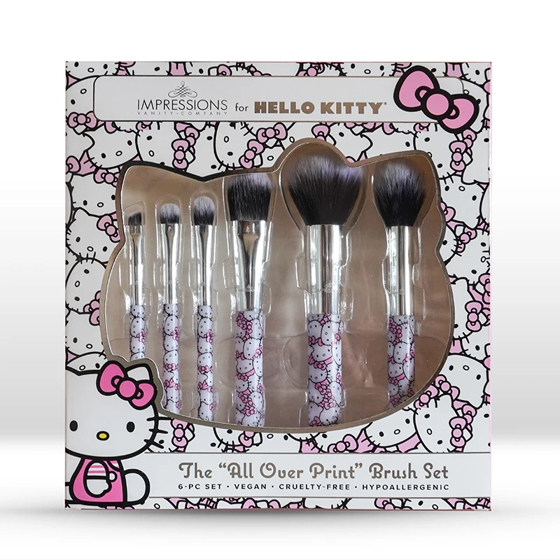 サンリオ-ハローキティのメイクブラシセット,kawaii,アイシャドウ