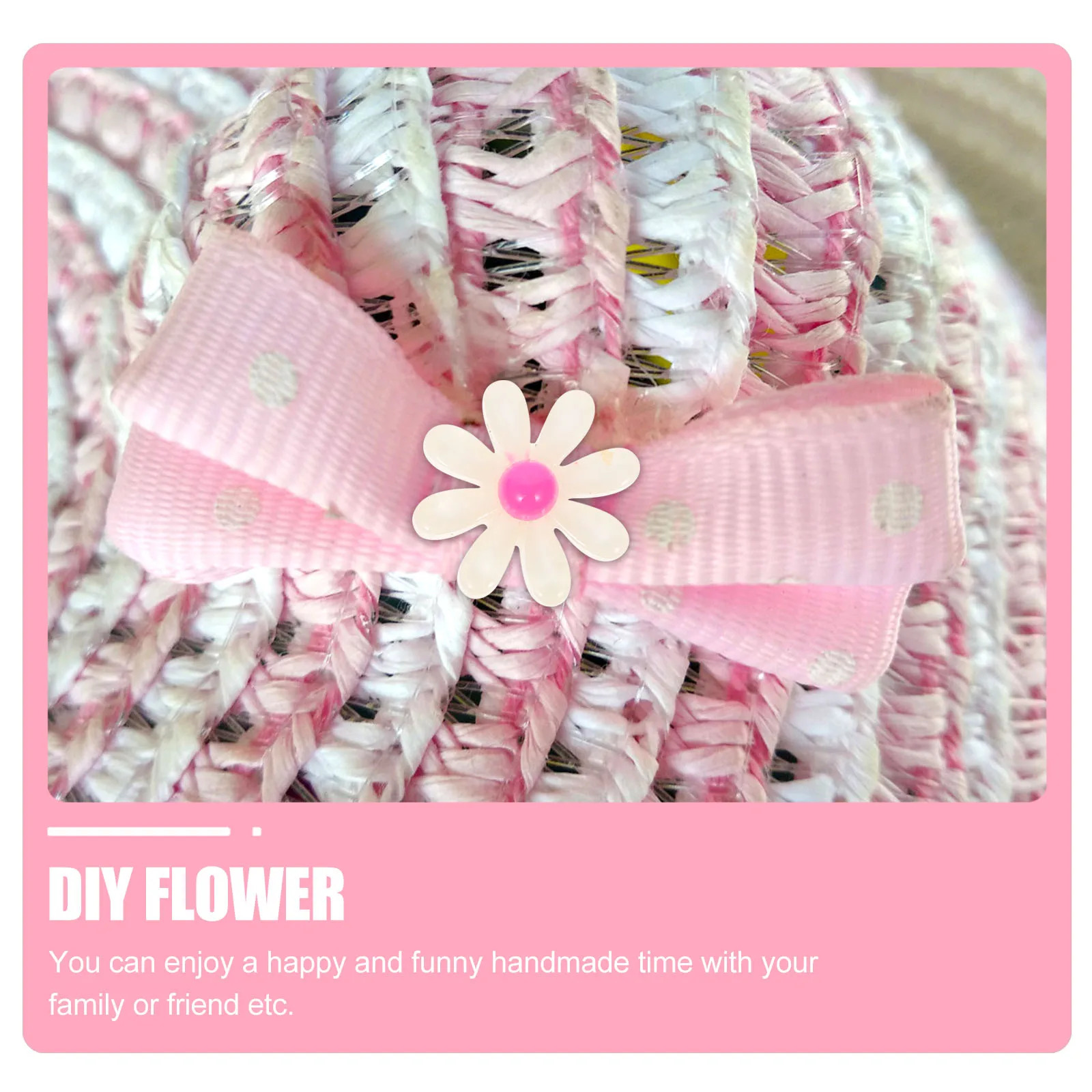 

60pcs Sunflower Resin Phone Case Decor Diy Hairpin Craft Accessories 20Mm Mixed Color Lightweight Floral Charm For Brooch