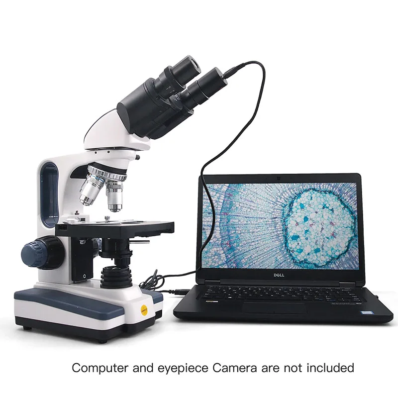 SWIFT-SW350B New Design Smartphone Microscpio  Binocular Biological Microscope Compound  Profesional Blood Microscope 2500X