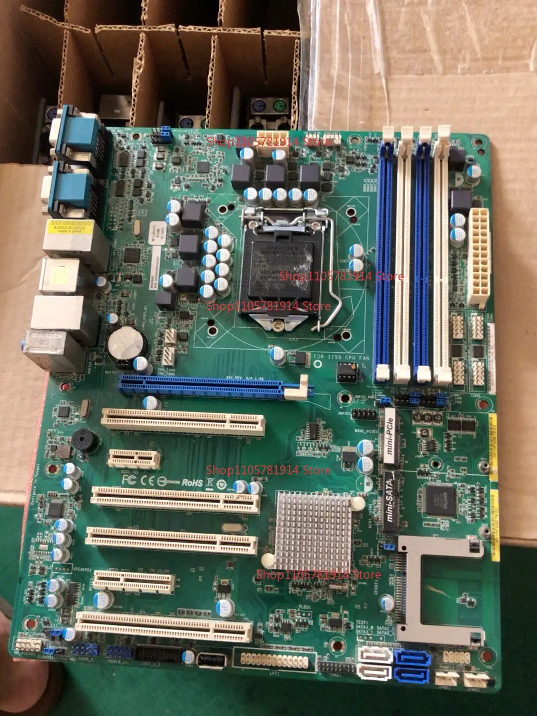 For NEX980 ATX-Q77 Industrial Main Board NEXCOM Q77 Chipset 6COM Serial Port, Support 2nd/3rd Generation Core