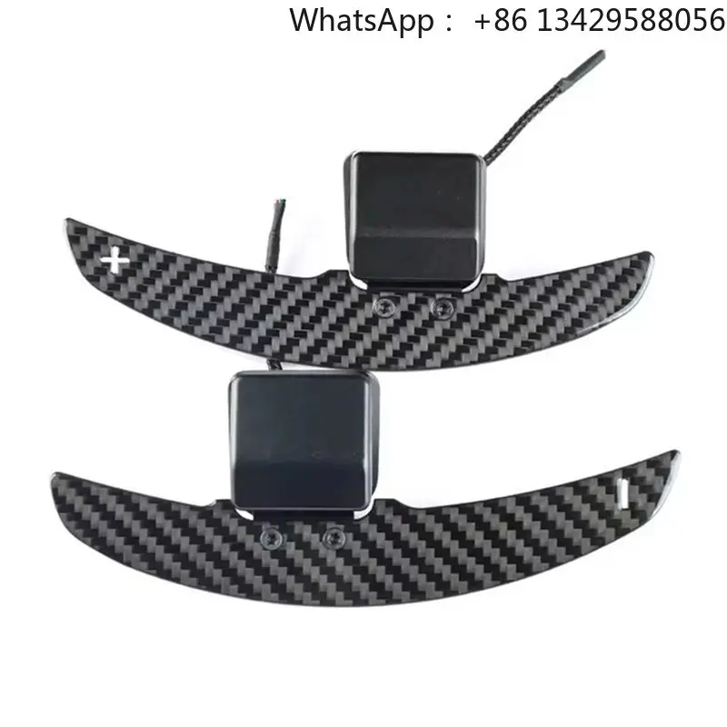 For Audi A3 A4 A5 A6 A7 A8 S8 Q3 Q5 Q7 Q8 S S3 S4 S5 S6 RS RS3 RS4 RS5 RS6 RS7 Carbon Fiber Magnetic Paddle Shifter Accessories