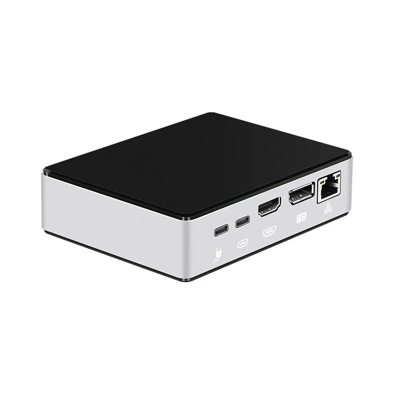 Mini PC domestico con intercore i7-1060NG7/i5-1030NG7 16G a bordo DDR4 512G M.2 NVME Dual-band WiFi 4K UHD Win10 Computer compatto