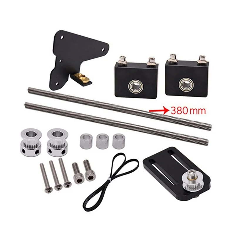 A34R طابعة ثلاثية الأبعاد لوحة ثابتة المزدوج Z-محور ترقية عدة لوحة ثابتة أجزاء طابعة ثلاثية الأبعاد ل كرياليتي ENDER-3 ENDER-3V2 Ender-3 Pro Prin