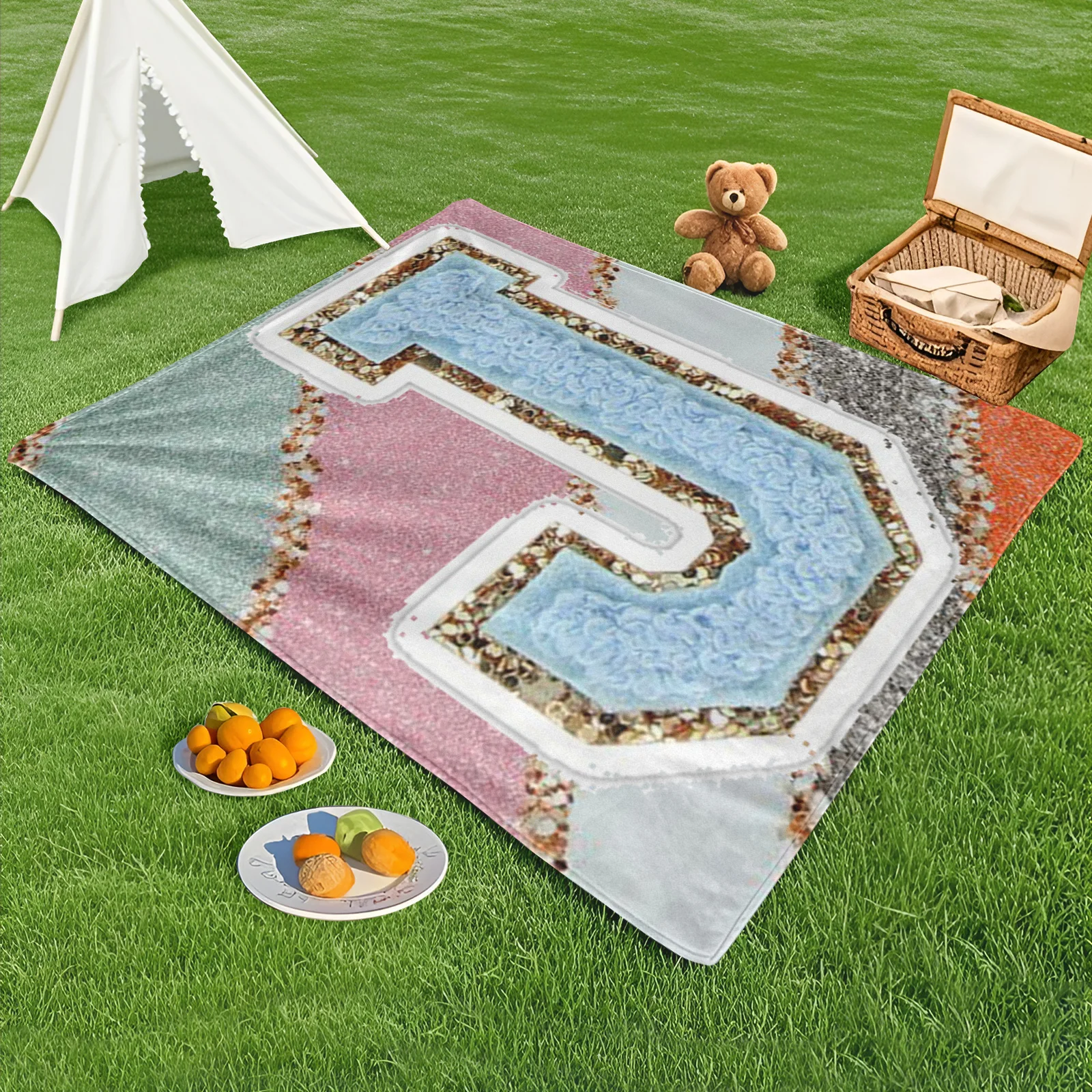 Outdoor Blanket Featuring J Design For Picnics Hiking And Beach Days Lightweight Durable And Stylish For All Seasons And Outdoor