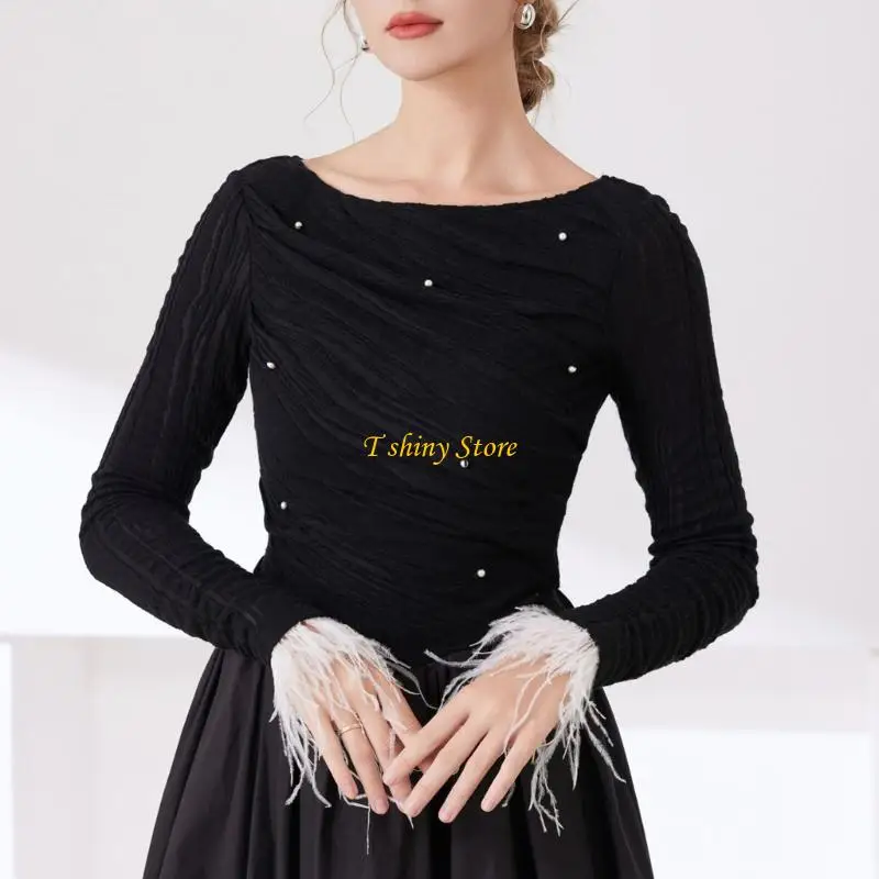 n58f-maniche-finte-traspiranti-con-design-facile-da-indossare-maniche-con-piume-struzzo-per-l'uso-quotidiano-in-occasioni