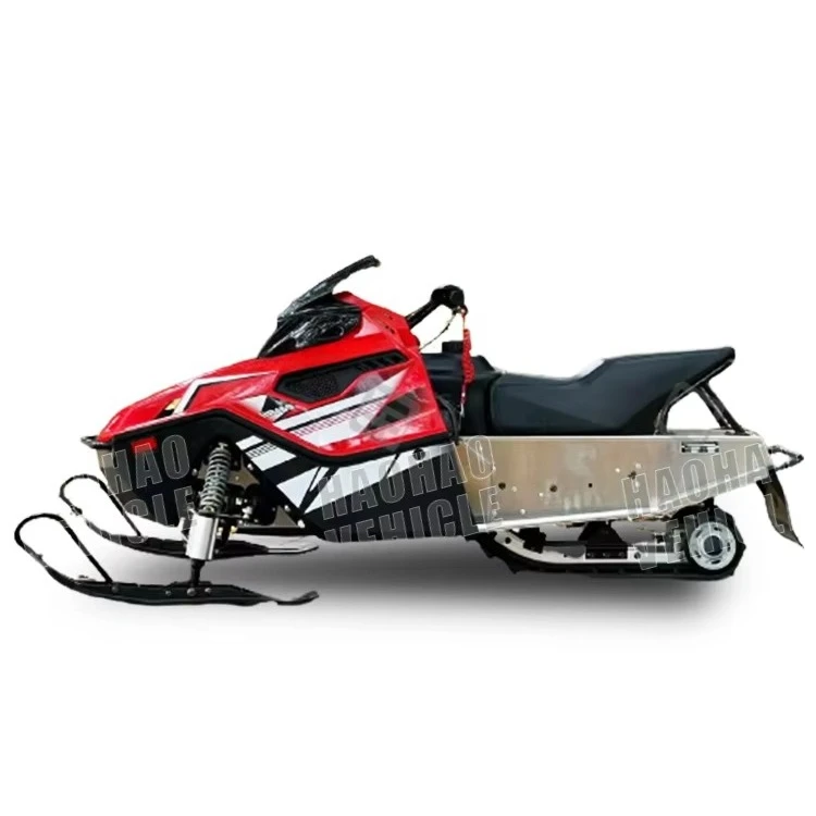New 200cc 300cc Snowmobile Adults High Power Snow Mobile Sled Winter Outdoor Sports Motorized Snow Scooter