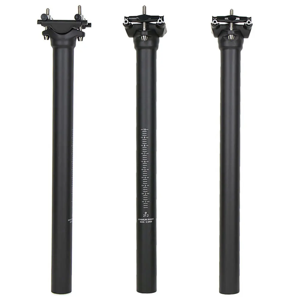 ELITA ONE Fahrrad Ultraleichte Sattelstütze Carbon 25,4/27,2/30,9/31,6mm MTB/Rennrad Sattelstütze 300/350/400mm – Detail 9