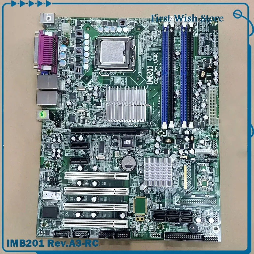 For Axiomtek Industrial computer motherboard IMB201 Rev.A3-RC