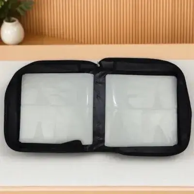 

288 Discs DVD Storage Case Large Capacity Portable Thin Organizer Wallets 288 Disc Cd Case Bag Bag Black Home Use niture