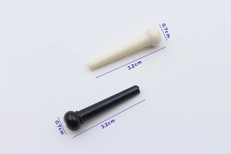 

Acoustic guitar pegs Tapered pegs White black Instrumental accessories 1 pc