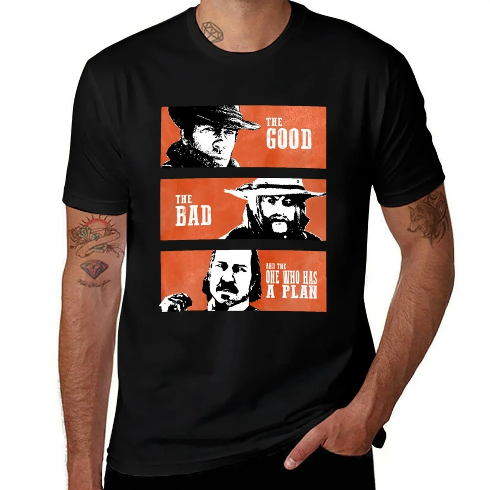 

The Good, The Bad and The One Who Has A Plan T-Shirt man graphic t shirt t shirt man luxury