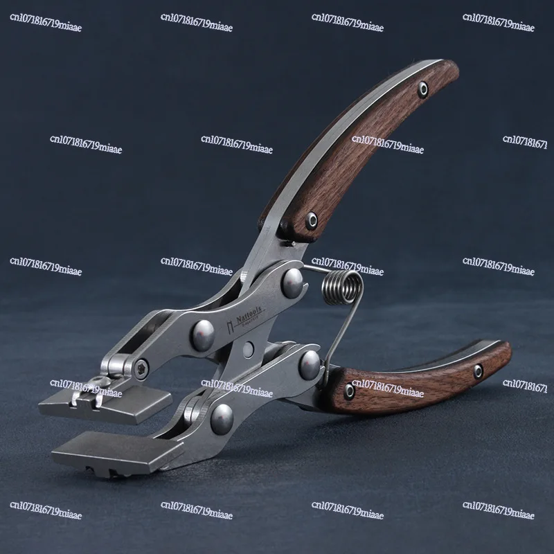

Cost-effective, flat-mouth pliers, parallel pliers, handmade DIY leather pliers 38mm 350g