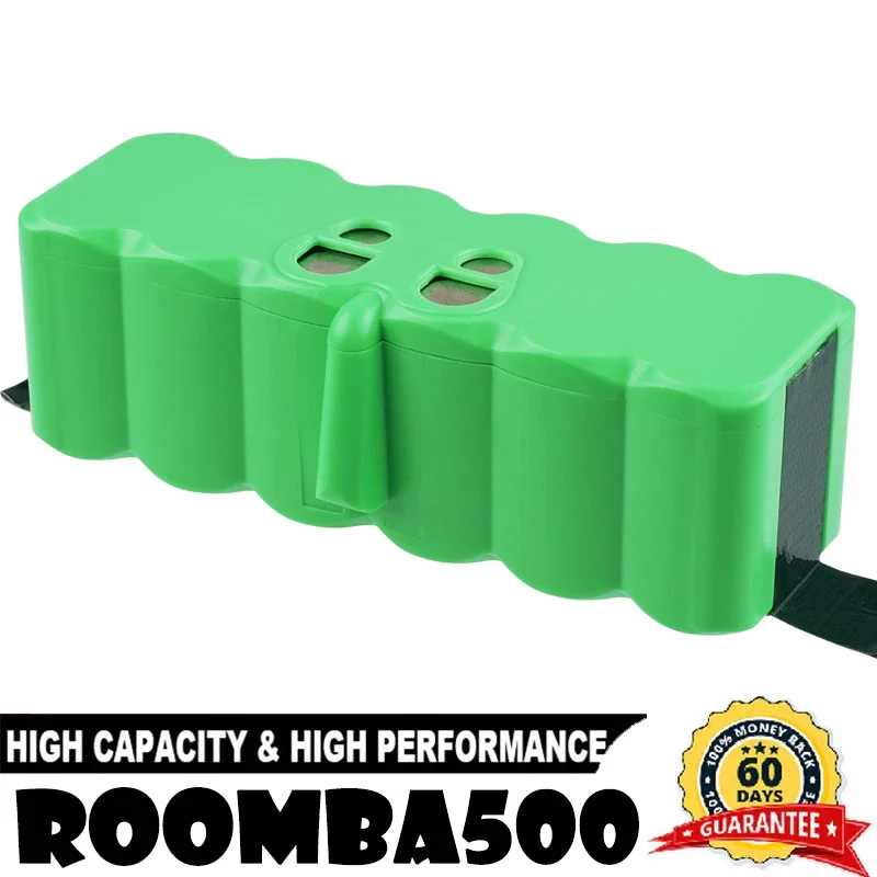 14.4 فولت 6400 مللي أمبير ل اي روبوت رومبا 500 بطارية ل رومبا 500 600 700 800 890 880 870 860 790 7800 سلسلة بطارية المكنسة الكهربائية