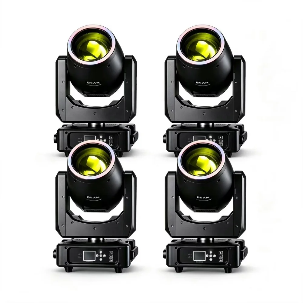 2/4 Stück Bühnenlicht Beam 8R 250W Moving Head mit DMX512 Lyre DJ-Projektor Disco Party Professionelle Bühnenausrüstung für Konzerte und Partys