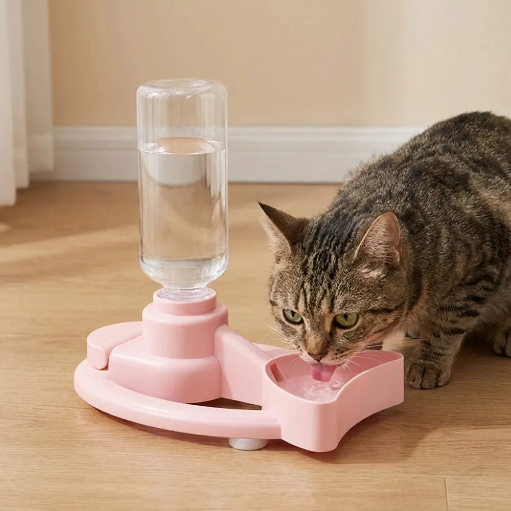 Large Capacity Cat Automatic Water Dispenser Silent Gravity Leak Proof Cat Drinking Machine Anti-Slip Splash-proof