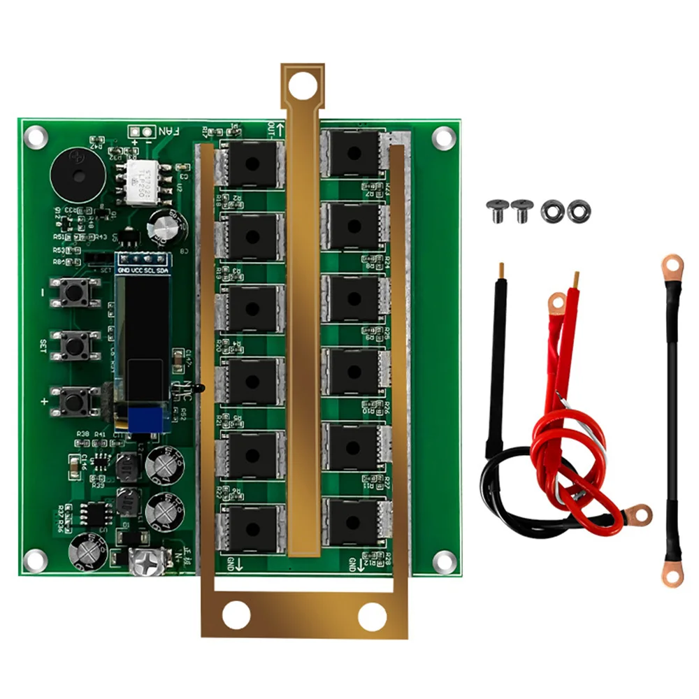 Hot 12V Spot Welder Module with Welding Pen DIY Spot Welder Kit Intelligent Spot Welder Control Board for 18650 Lithium Battery