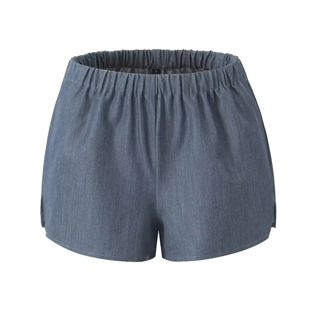 

Winter Preppy Style Two-Piece Set for Women High Waist Pleated Skirt And Elastic Waist Casual Shorts Split Design Hot Girl Look