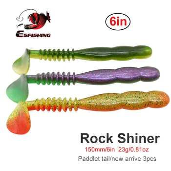 ESFISHING New Big Plastic Soft Lure Rock shiner 150mm 23g Custom Bait Carp Fishing sea Saltwater
