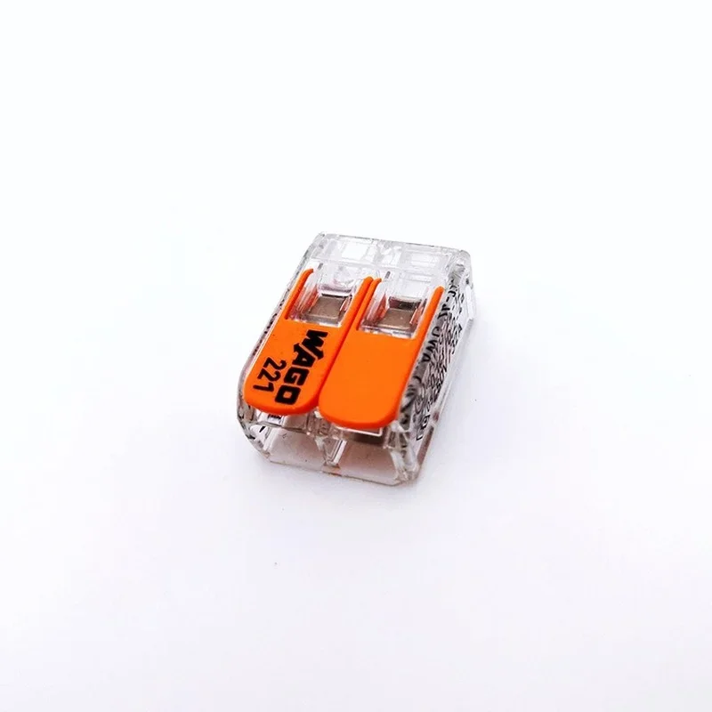 Original 221 Push In Wire Connectors Copper Can Connect Quantum Board with Quick Wire Terminals for Planting Light Cable