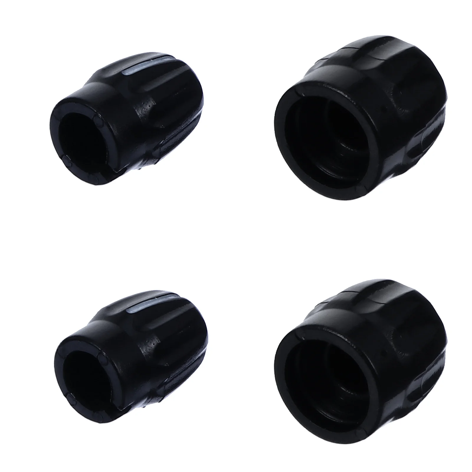 

4 Pcs Walkie Volume Knob Channel Selector Abs Replacement Easy Install Practical Use