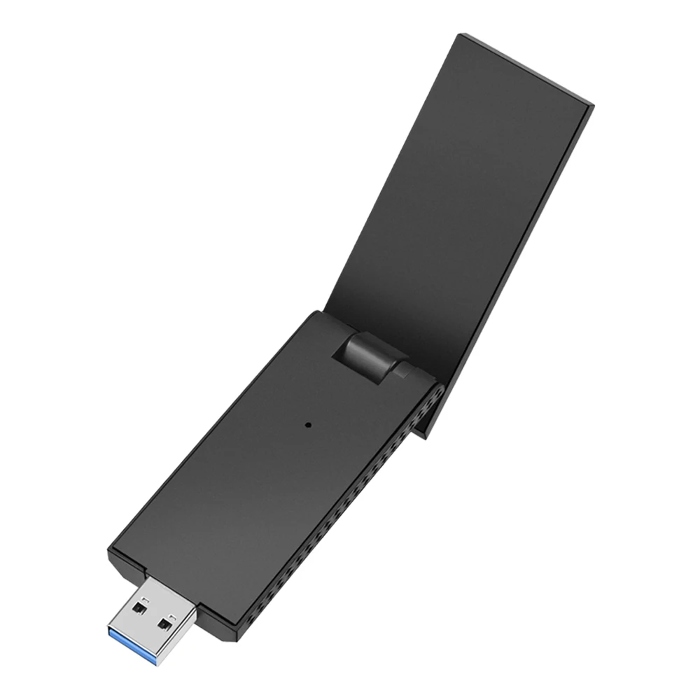 Picture 4: XikeStor USB WiFi 6E Adapter for Gaming, Tri-Band 6GHz Wireless Dongle, High Gain Antenna Low Latency, Plug & Play for Windows
