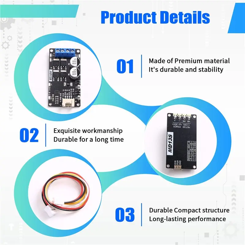 [NEWA76K!】 MD13S 108070021 Cytron 13Amp DC Motor Driver Board