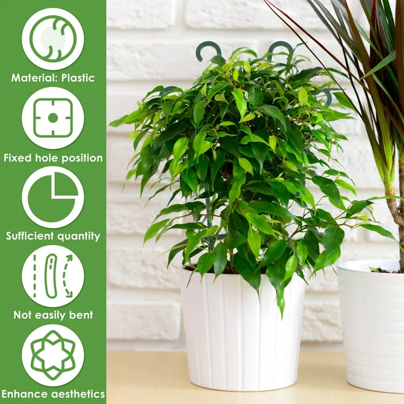 BAAG-حامل تسلق نباتات الحديقة، حامل خضروات بوعاء، أوتاد دعم الخضروات القابلة لإعادة الاستخدام، قفص بوتينغ للنباتات المزخرفة