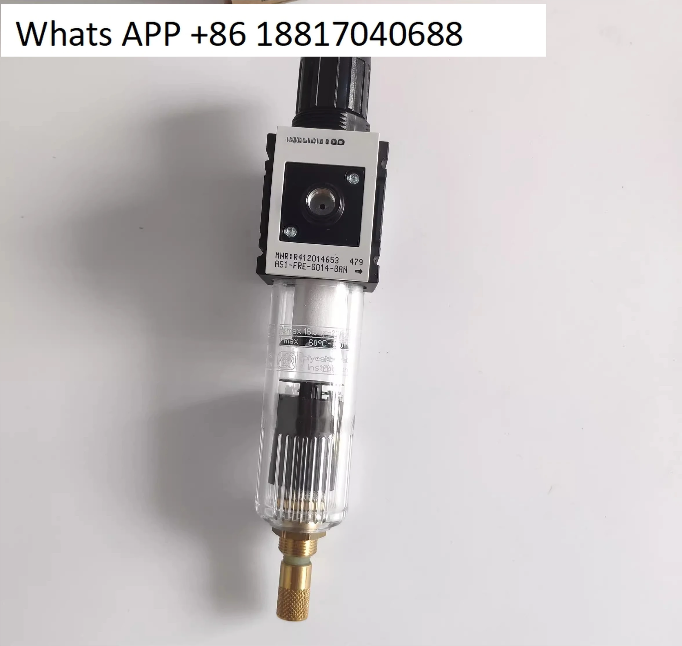 Filter R412006175 caliber G1/4 semi-automatic 5µm without pressure gauge